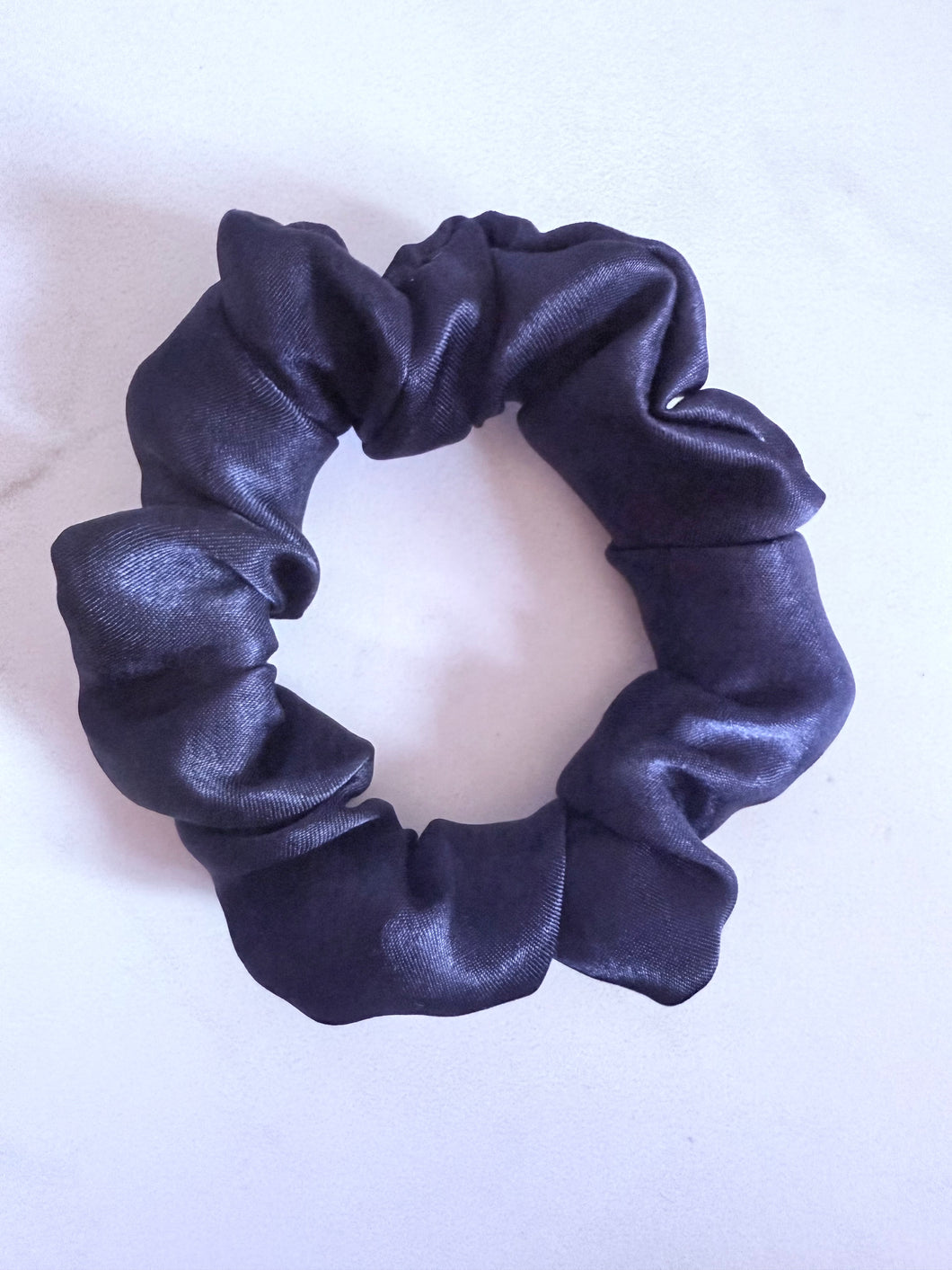 Navy Blue Silk