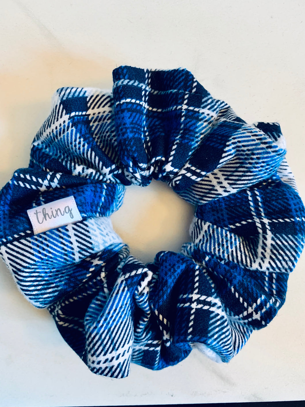 Cobalt Plaid